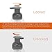 Foaming Soap Dispensers Pump Bottle (3-Pack) ULG 10oz / 300ml Empty Oval Foam Bottles Liquid Hand Soap Containers BPA Free Plastic for Bathroom Kitchen Countertop Gray