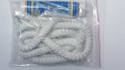 WoodMaster Outdoor Wood Boiler, Door Seal Kit, W/(9') 1" Rope and (1) Silicone