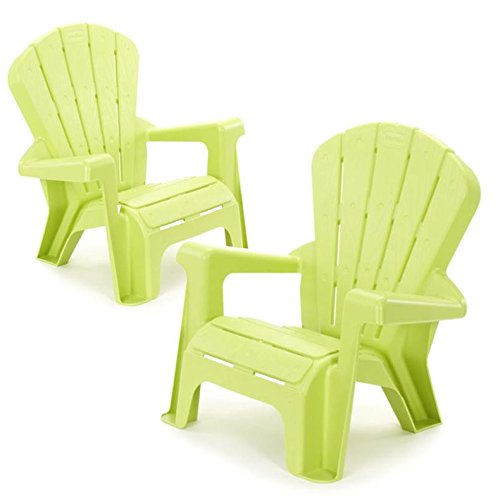 Kids or Toddlers Plastic Chairs 2 Pack Bundle,Use For Indoor,Outdoor,
Inside Home,The Garden Lawn,Patio,Beach,Bedroom Versatile and
Comfortable Back Support and Armrests Childrens Chairs.5 Colorful
Little Tikes Contemporary Colors Make a Perfect Childs Chair. (GREEN)