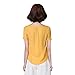 EFINNY Women Chiffon Blouse T-Shirt Office OL Short Sleeve Loose Tops Workwear