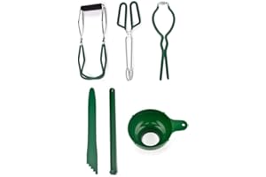 6 Pieces Magnetic Canning Lid Lifter Kit, Canning Jar Lid Lifter, Canning Jar Lifters, Caning Tools Set for Jar Lifter, Canni