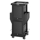 OmySalon Salon Trolley with Lock 6 Drawers, Hot