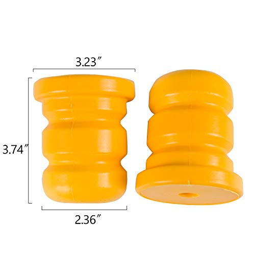 image for RANSOTO Two Control Arm Bumpers and Two Control Rear Axle Bumpers Repl