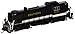 Bachmann Industries Alco RS-3 Locomotive Southern 2137 (Black, Grey and Dulux Gold) N Scale - DCC on Board