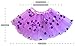 Dress Up Tutu for Girls Pink & Purple Polka Dot Tutus Set Glitter 2 Tulle Skirt Halloween Easter, Spring, Birthday Gift, Dressup, Princess Party, Ballet Dance