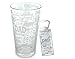 Kovot DAD Sentiments Beer Glass & Bottle Opener Set - Great Gift For Dad | Father's Day Gift