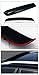 i3 vs980mmmr 38in - 980mm Moon Roof/Sunroof Visor Deflector - Smoke