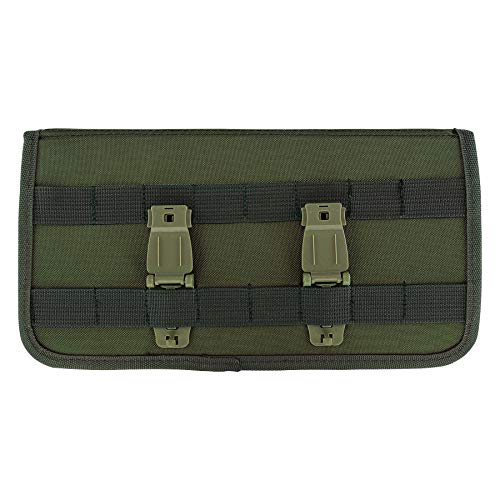 Raiseek Molle 8 Mag Pouch with Cover, Pistol Magazine Storage Pouch