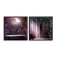 Framed Canvas Wall Art Dreamscape Canvas Prints Home Artwork Decoration for Living Room,Bedroom - 16