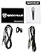 Rockville (4) Dynamic Podcasting Podcast Microphones+Stands+Pop Filters+Cables
