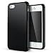 iphone 5s case,Lizimandu TPU Soft Case for iphone 5s/5/se(Pure-Black)