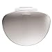 simplehuman 10 Liter / 2.3 Gallon Small Semi-Round Bathroom Step Trash Can, White Steel With Stainless Steel Lid