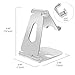 MoKo Foldable Phone/Tablet Stand, 210 Degree Adjustable Aluminum Desktop Holder, Fit with New iPad Air 3rd Gen iPad Mini 5th Gen Galaxy S10e/S10/S10+ iPad Pro 10.5/9.7 iPhone Xs/XS Max/XR/X, Silver