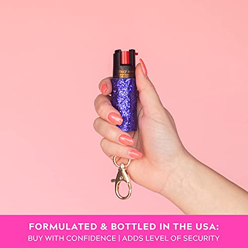 Pepper Spray Maximum Strength Self Defense Keychain for Women, 12Foot