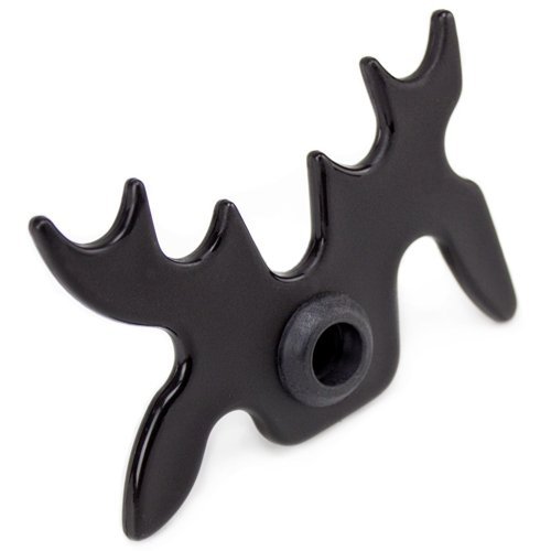 ISPIRITO Billiard Bridge Heads Plastic Moosehead Pool Game Accessories Slip on Portable Bridge Heads, Fits Most of Pool Sticks, 2 Pack - Thumbnail 2