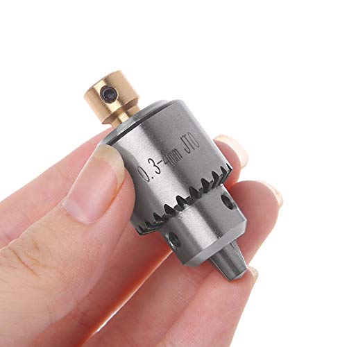 Muye 4pcs 0.3-4mm Micro Motor Quick Change Drill Chuck Clamping 1/8"(3.17mm) Shaft Connecting Rod Brass Sleeve Hexagonal Wrench - Thumbnail 7
