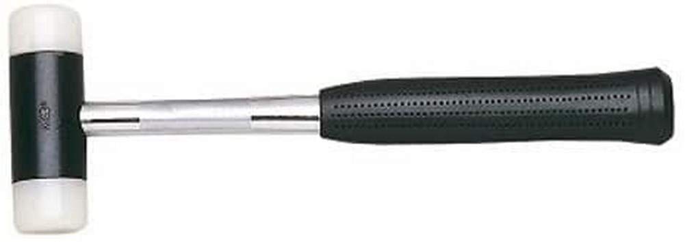 Bahco 3625S-35 Nylon Tipped Mallet with Steel Shaft, Multi-Color