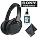 Sony WH-1000XM3B Wireless Bluetooth Noise-Canceling Over-Ear Headphones (Black) Essential Commuter Bundle with...