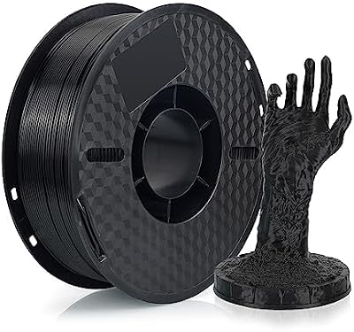Kingroon ABS Filament 1.75mm Black 1kg +/-0.03mm 3D Printer