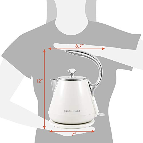 Double Wall Insulated Cool Touch Electric Water Tea Kettle BPA Free