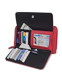 Nautica Bulk Cargo - Cartera con cremallera para mujer