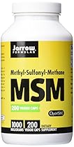 Jarrow Formulas MSM, Strengthens Joints, 1000 mg, 200 Caps