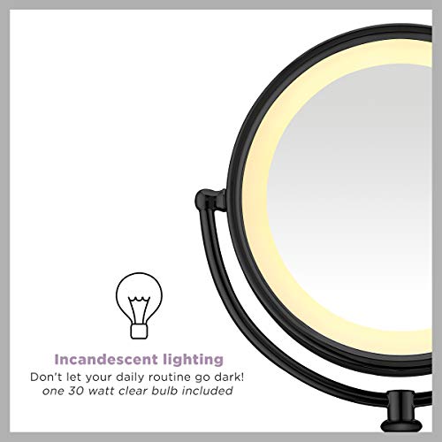 Conair Reflections Doublesided Incandescent Lighted Vanity Makeup