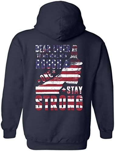 Dear liver to day will be a rough one stay strong hoodie