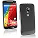 igadgitz U3291 TPU Gel Skin Case Cover for Motorola Moto G 2nd Generation 2014 XT1068 (G2) + Screen Protector - Transparent Clear