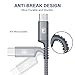 Micro USB Cable Android, Eakase (2Pack 6.6ft) Micro USB Nylon Braided Fast Sync and Charging Cord for Samsung, Kindle, LG, HTC, PS4, Camera, Galaxy S7 S6 Edge, Note 5, Smartphones & More -Grey