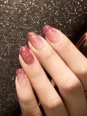 45 Colors Nail Art Glitter Powder Makeup, Mix Glitter Nail Art Multi Purpose Shimmer Dust Sequins Nail Art Kit for Nail Art Decoration