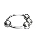Beauty Molly 4 Solid Stainless Metal Balls Stainless Steel Glans Penis Ring