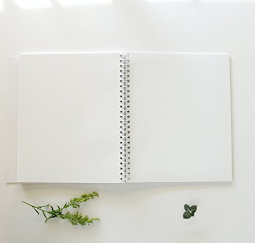 Baby Shower Gift Baby Memory Book. Flat-Lay Softcover, 100 Pgs. Cardstock Embossed Rose Gold Foil. Memory Book For Baby's First Year. Baby Shower Advice, Baby Shower Guest Book White - Thumbnail 3