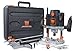 WEN 6033 15-Amp Variable Speed Plunge Woodworking Router Kit with Carrying Case & Edge Guide