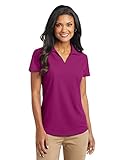 Port Authority Ladies Dry Zone Grid Polo, Magenta, X-Large