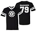 Adult Dean Winchester 79 2-Sided Jersey (XX-Large, Black)