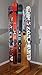 Button Ski Hanger 5-Pack, 5 Individual Fixtures To Safely Store 5 Pairs Of Alpine Skis Of Any Shape Or Size (Rockers, Carvers, Racers, Kids) To Make A Wall Or Floor Ski Storage Rack