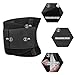 ZOUYUE Back Brace, Back Braces for Lower Back Pain Waist Trainer for Weight Loss Body Shaper Waist Trimmer Waist Trainer(Black,Large)