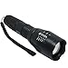 Tactical Flashlight XML-T6 Adjustable Zoomable Focus Self-protect Torch Waterproof 5 Modes 1000 Luments Portable Ultra Bright Light