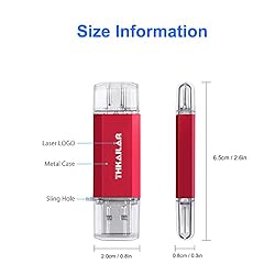 THKAILAR USB C Flash Drive 64GB 128GB 256GB 512GB 2