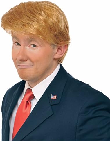 Donald Trump Wig Adult Costume Accessory Billionaire Candidate Fancy Dress NEW