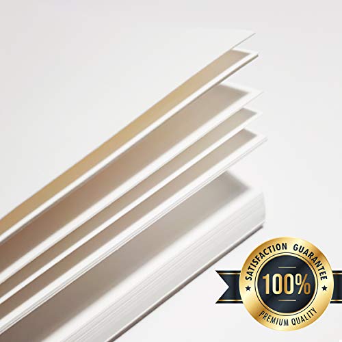 Sketch Pad – 60 Sheets, 8.5 x 11 Inches, 160gsm - Premium Quality, Smooth, Thick Drawing Paper for Your Art Supplies - Perfect for Sketching, Stenciling, Art Journal and More – Mozart Supplies