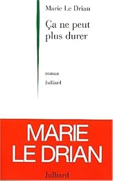 Ça ne peut plus durer