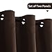 H.VERSAILTEX Blackout Thermal Insulated Curtains for Bedroom/Living Room, 52