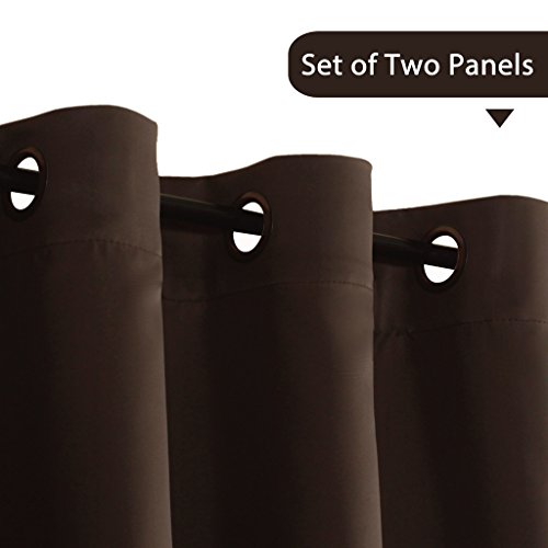 image for H.VERSAILTEX Three Pass Microfiber Blackout Thermal Insulated Grommet 