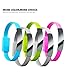 Pesp 5pcs Magnetic Stylish Bracelet Micro USB Charger Flat Data Cable iPhone 5/5s 6s/6s Plus 6/6 Plus /7/7 Plus 8/8 Plus X iPad Mini 4th iPod Touch 5