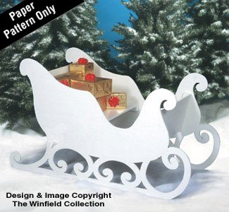 Santa's Sleigh Woodworking Plan