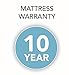 Classic Brands Mercer Cool Gel Memory Foam and Innerspring Hybrid 12-Inch Pillow Top Mattress, Mattress in a Box, Full