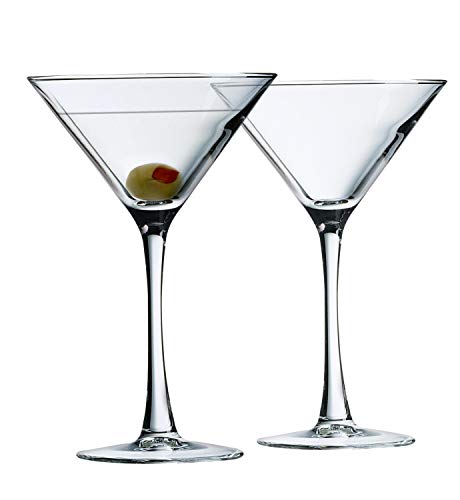 Arc International N7340 Luminarc Cachet 10 Ounce Martini Glass, Set Of 4, Clear
