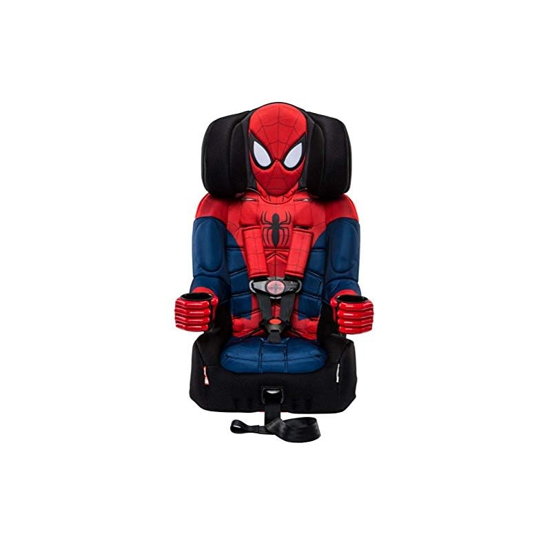 KidsEmbrace 2-in-1 Harness Booster Car Seat, Marvel Spider-Man